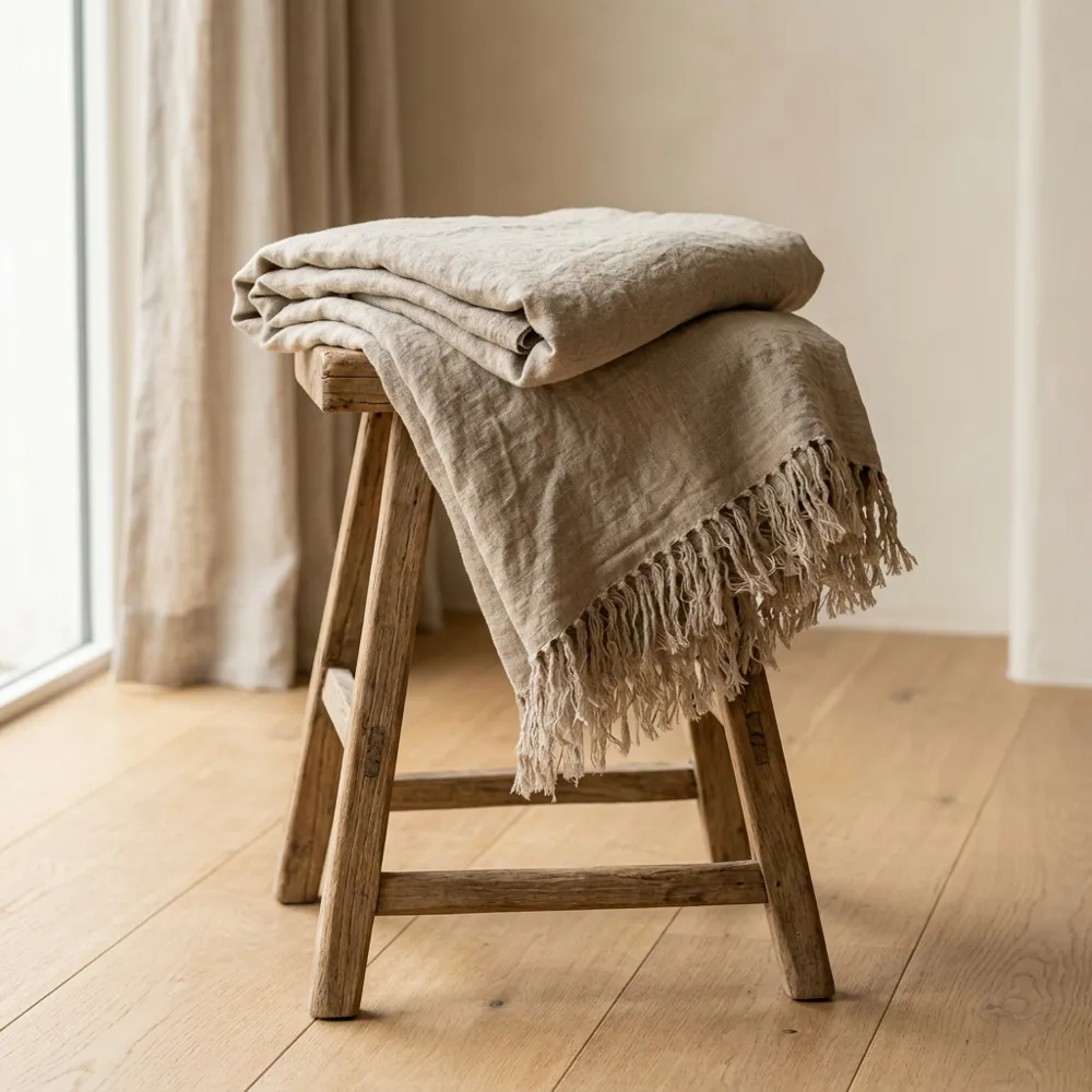 Dune Linen Throw
