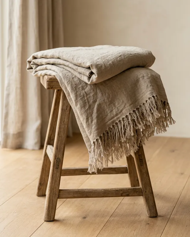 Dune Linen Throw